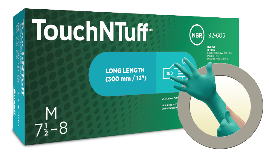 TouchNTuff 92-605 Box Front 3D – Box with Glove